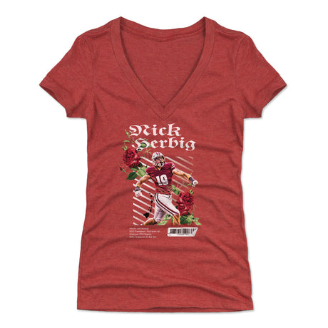 Nick Herbig Women's V-Neck T-Shirt | 500 LEVEL