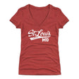 St. Louis Women's V-Neck T-Shirt | 500 LEVEL