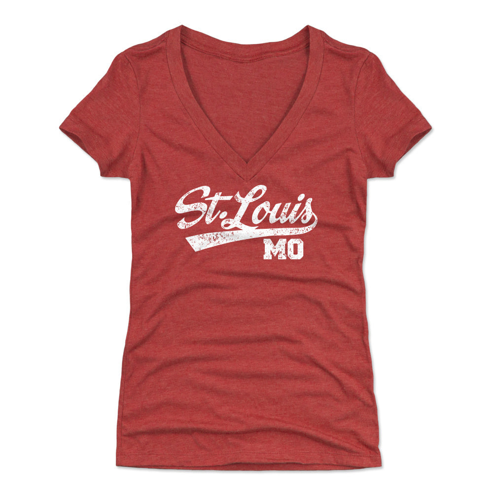 St. Louis Women's V-Neck T-Shirt | 500 LEVEL