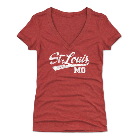 St. Louis Women's V-Neck T-Shirt | 500 LEVEL