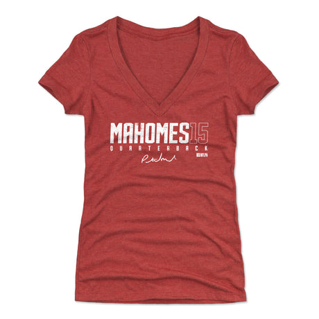 Patrick Mahomes Women's V-Neck T-Shirt | 500 LEVEL