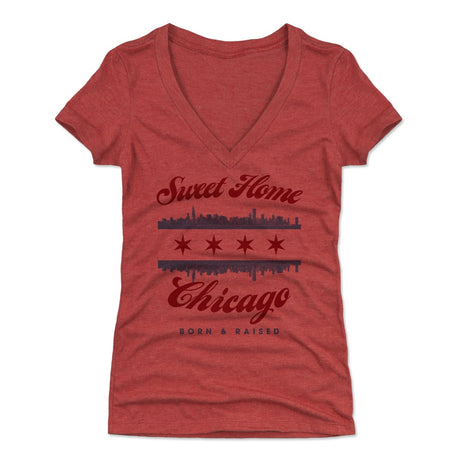 Chicago Women's V-Neck T-Shirt | 500 LEVEL