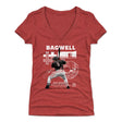 Jeff Bagwell Women's V-Neck T-Shirt | 500 LEVEL