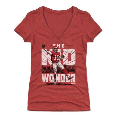 Patrick Mahomes Women's V-Neck T-Shirt | 500 LEVEL