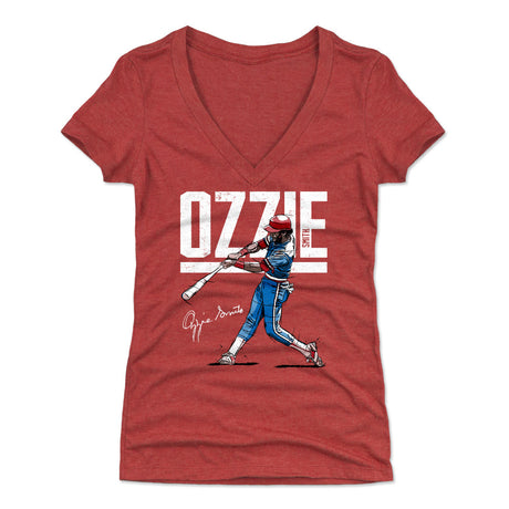 Ozzie Smith Women's V-Neck T-Shirt | 500 LEVEL