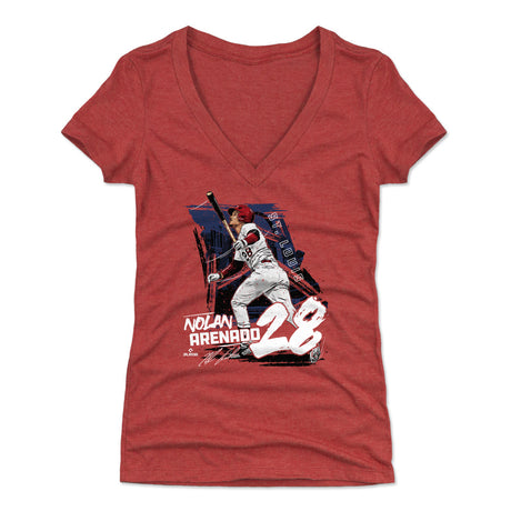Nolan Arenado Women's V-Neck T-Shirt | 500 LEVEL