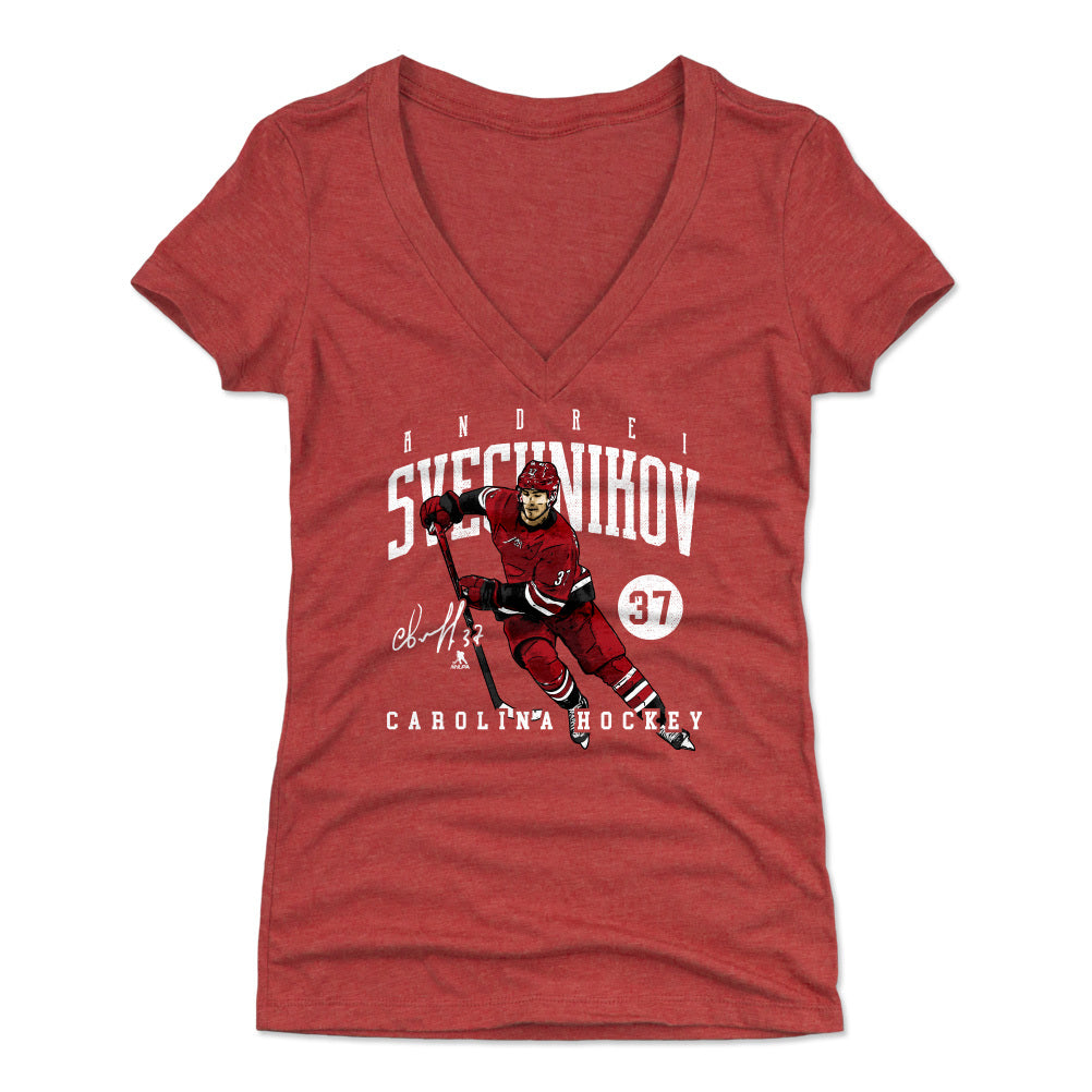 Andrei Svechnikov Women's V-Neck T-Shirt | 500 LEVEL