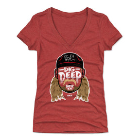 Beau Allen Women's V-Neck T-Shirt | 500 LEVEL