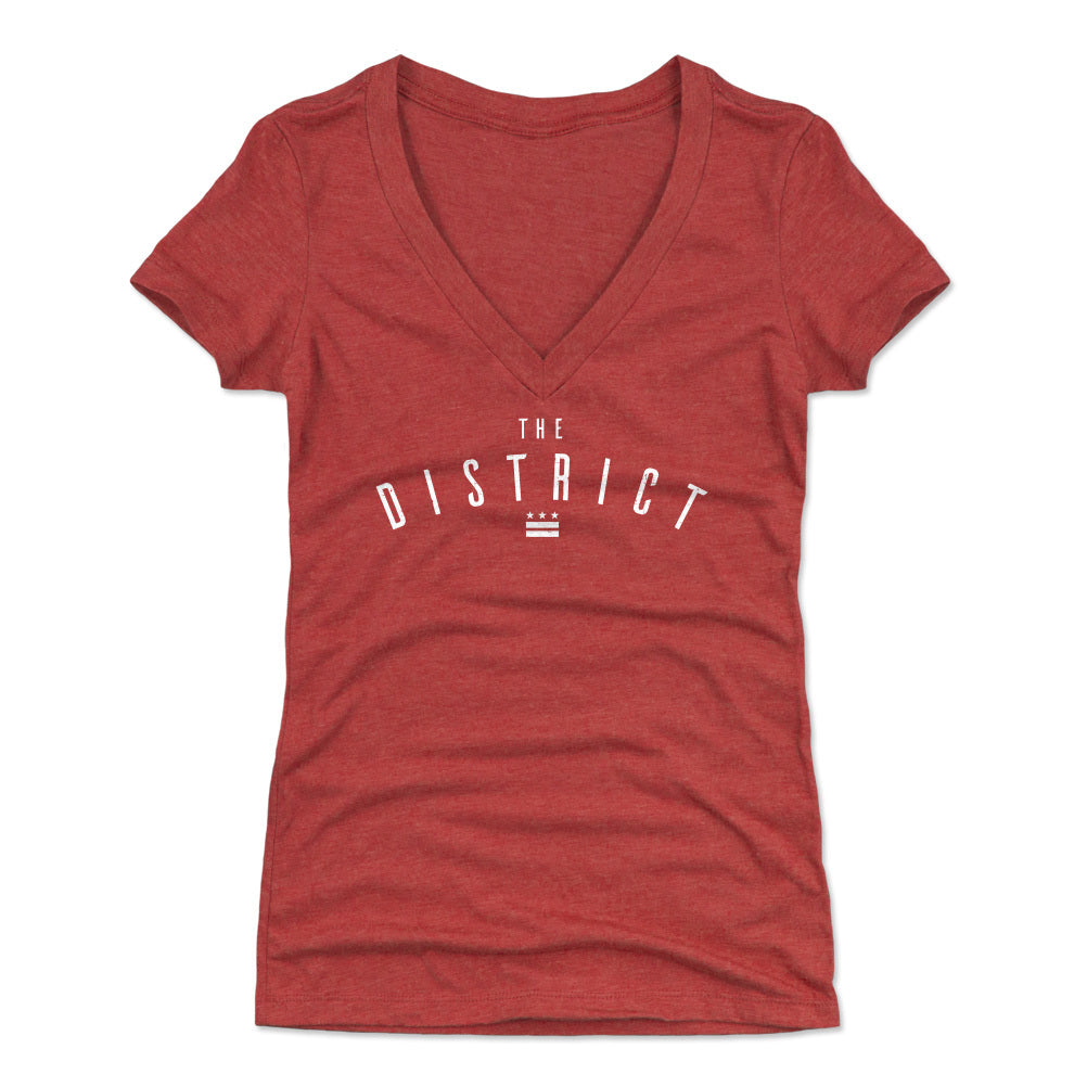 Washington D.C. Women's V-Neck T-Shirt | 500 LEVEL