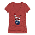 USA Women's V-Neck T-Shirt | 500 LEVEL