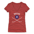 Mark Recchi Women's V-Neck T-Shirt | 500 LEVEL