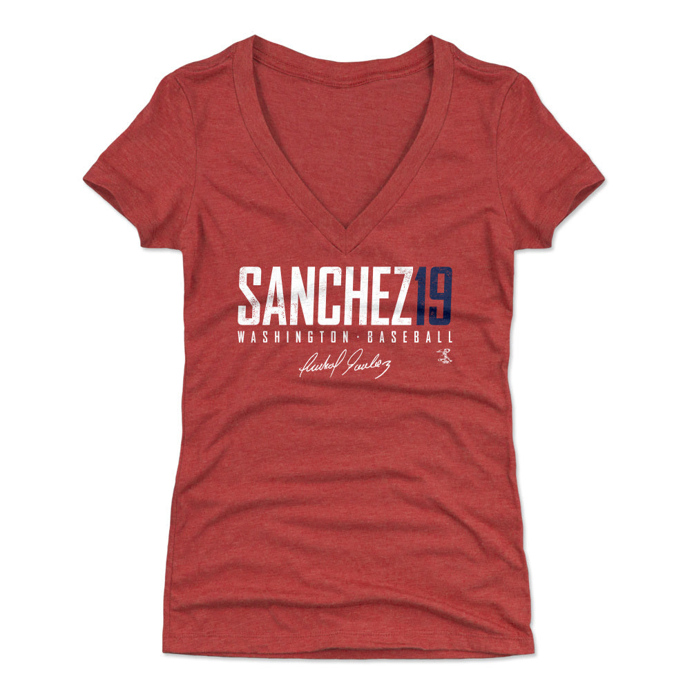 Anibal Sanchez Women&#39;s V-Neck T-Shirt | 500 LEVEL