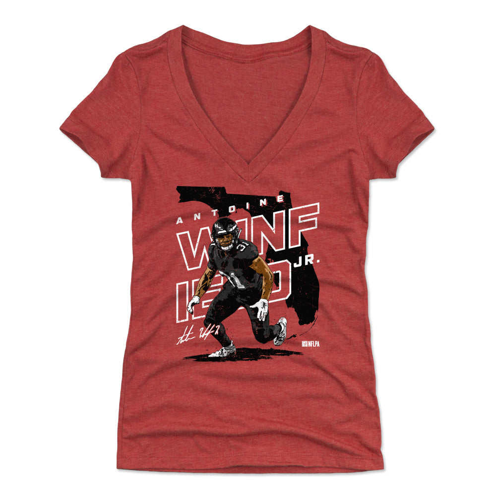 Antoine Winfield Jr. Women's V-Neck T-Shirt | 500 LEVEL
