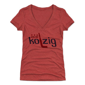 Olie Kolzig Women's V-Neck T-Shirt | 500 LEVEL