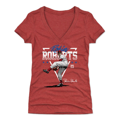 Robin Roberts Women's V-Neck T-Shirt | 500 LEVEL