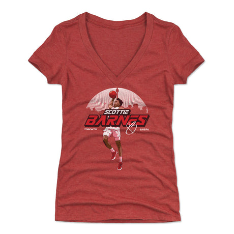 Scottie Barnes Women's V-Neck T-Shirt | 500 LEVEL
