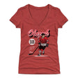 Eddie Olczyk Women's V-Neck T-Shirt | 500 LEVEL
