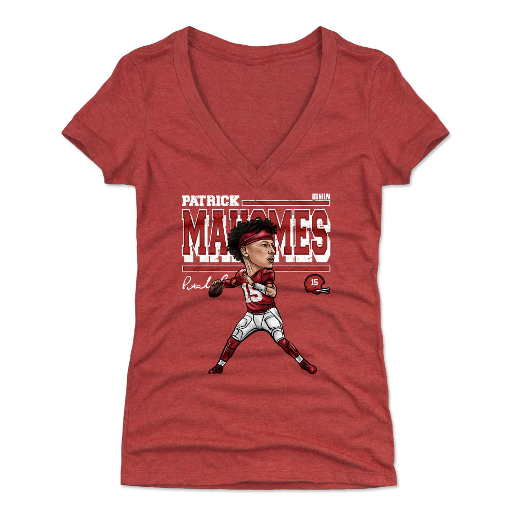 Patrick Mahomes Women's V-Neck T-Shirt | 500 LEVEL