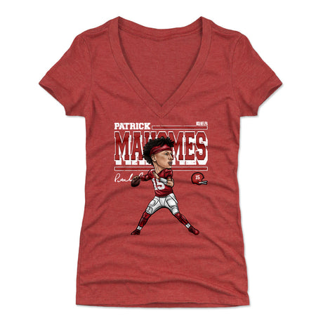 Patrick Mahomes Women's V-Neck T-Shirt | 500 LEVEL