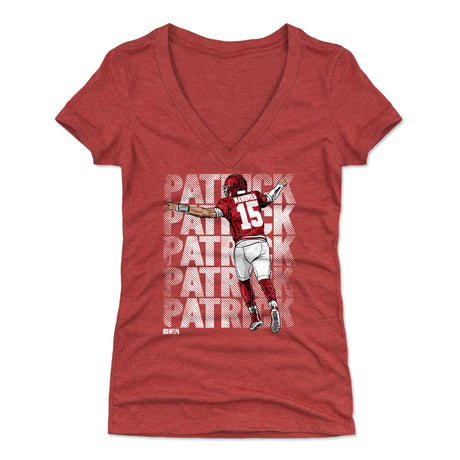 Patrick Mahomes Women's V-Neck T-Shirt | 500 LEVEL