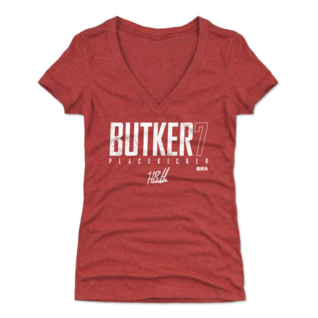 Harrison Butker Women's V-Neck T-Shirt | 500 LEVEL