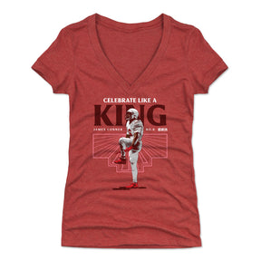 James Conner Women's V-Neck T-Shirt | 500 LEVEL