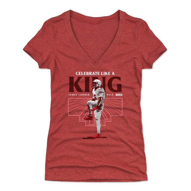 James Conner Women's V-Neck T-Shirt | 500 LEVEL