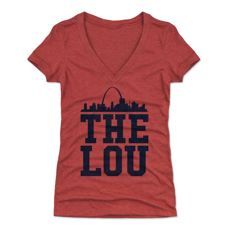 St. Louis Women's V-Neck T-Shirt | 500 LEVEL