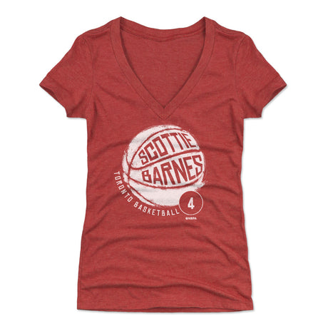 Scottie Barnes Women's V-Neck T-Shirt | 500 LEVEL