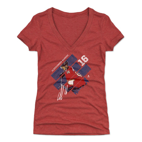 Aleksander Barkov Women's V-Neck T-Shirt | 500 LEVEL