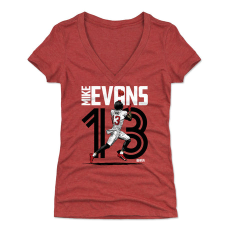 Mike Evans Women's V-Neck T-Shirt | 500 LEVEL