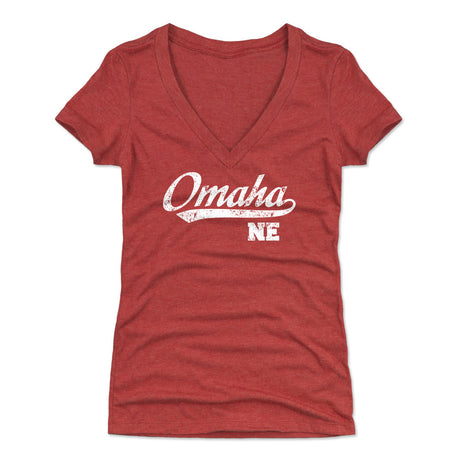 Omaha Women's V-Neck T-Shirt | 500 LEVEL