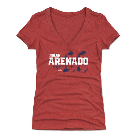 Nolan Arenado Women's V-Neck T-Shirt | 500 LEVEL
