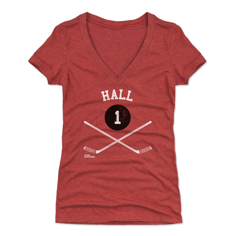 Glenn Hall Women's V-Neck T-Shirt | 500 LEVEL
