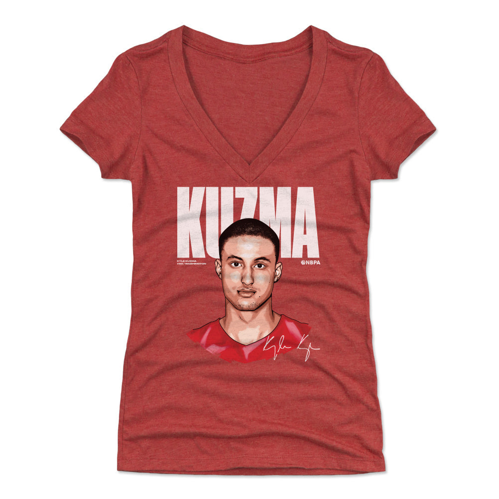 Kyle Kuzma Women&#39;s V-Neck T-Shirt | 500 LEVEL