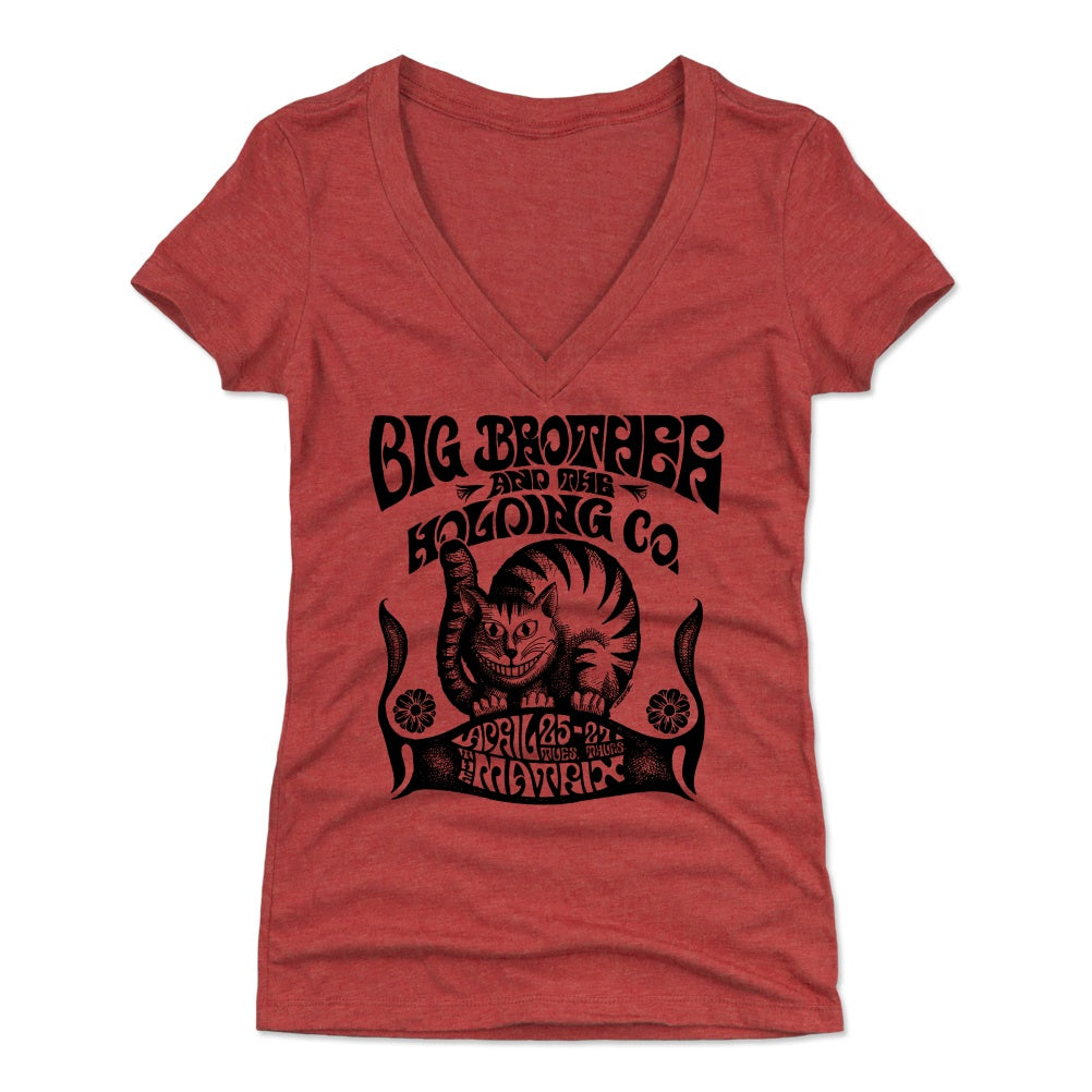 Big Brother And The Holding Company Women&#39;s V-Neck T-Shirt | 500 LEVEL