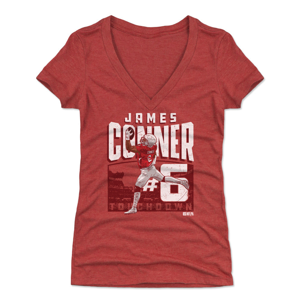 James Conner Women&#39;s V-Neck T-Shirt | 500 LEVEL