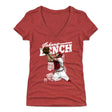 Johnny Bench Women's V-Neck T-Shirt | 500 LEVEL