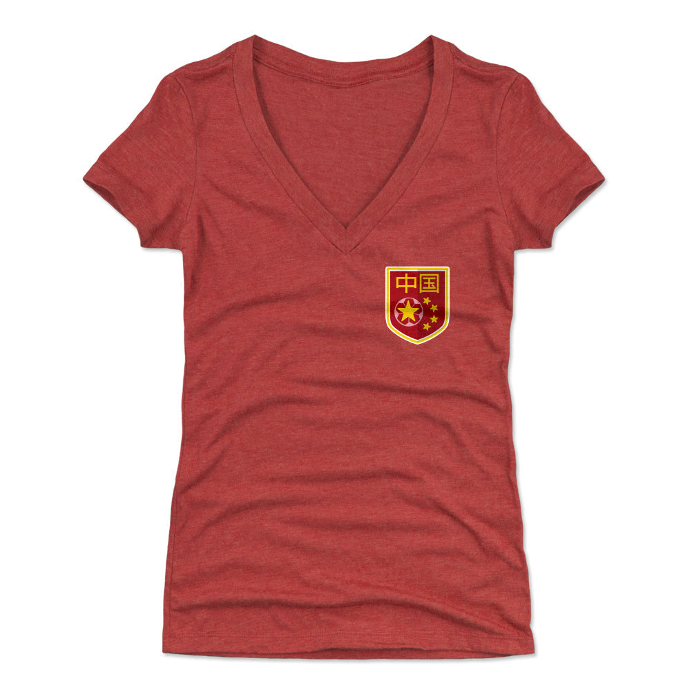 China Women&#39;s V-Neck T-Shirt | 500 LEVEL
