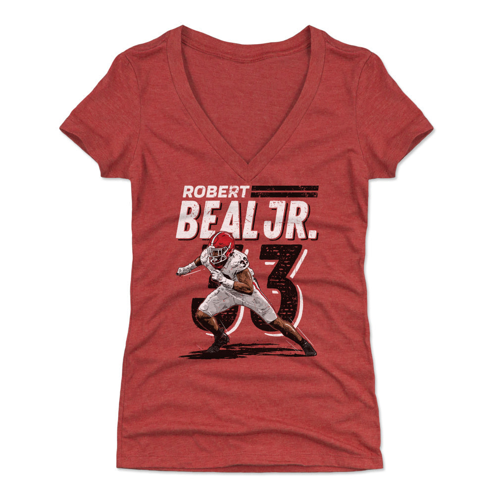 Robert Beal Jr. Women's V-Neck T-Shirt | 500 LEVEL