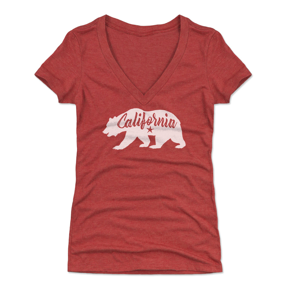 California Women's V-Neck T-Shirt | 500 LEVEL
