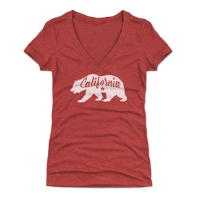 California Women's V-Neck T-Shirt | 500 LEVEL