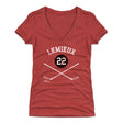 Claude Lemieux Women's V-Neck T-Shirt | 500 LEVEL