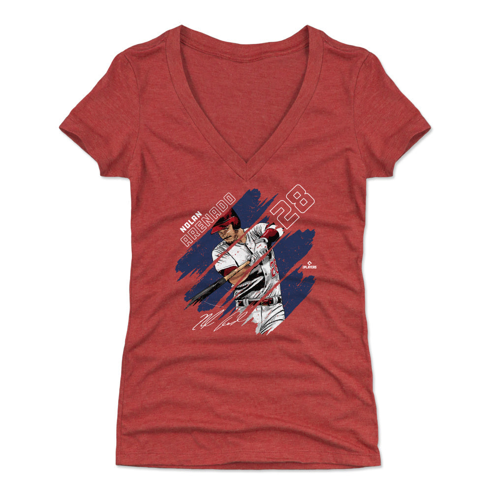 Nolan Arenado Women's V-Neck T-Shirt | 500 LEVEL
