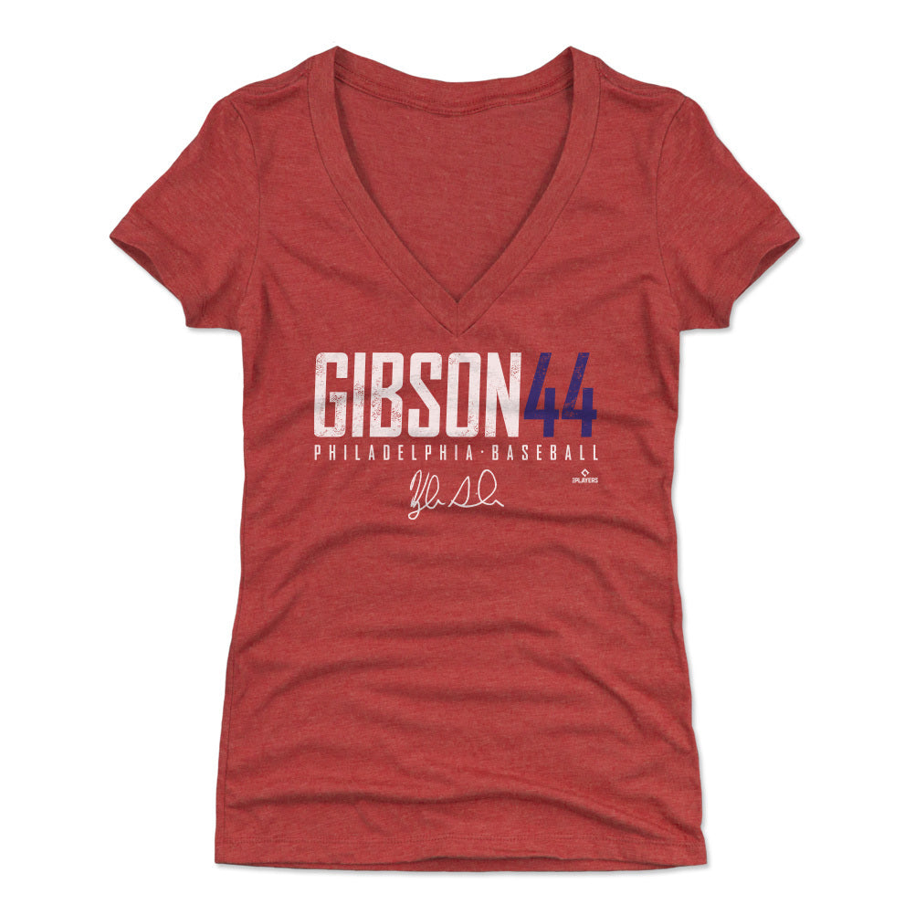 Kyle Gibson Women&#39;s V-Neck T-Shirt | 500 LEVEL