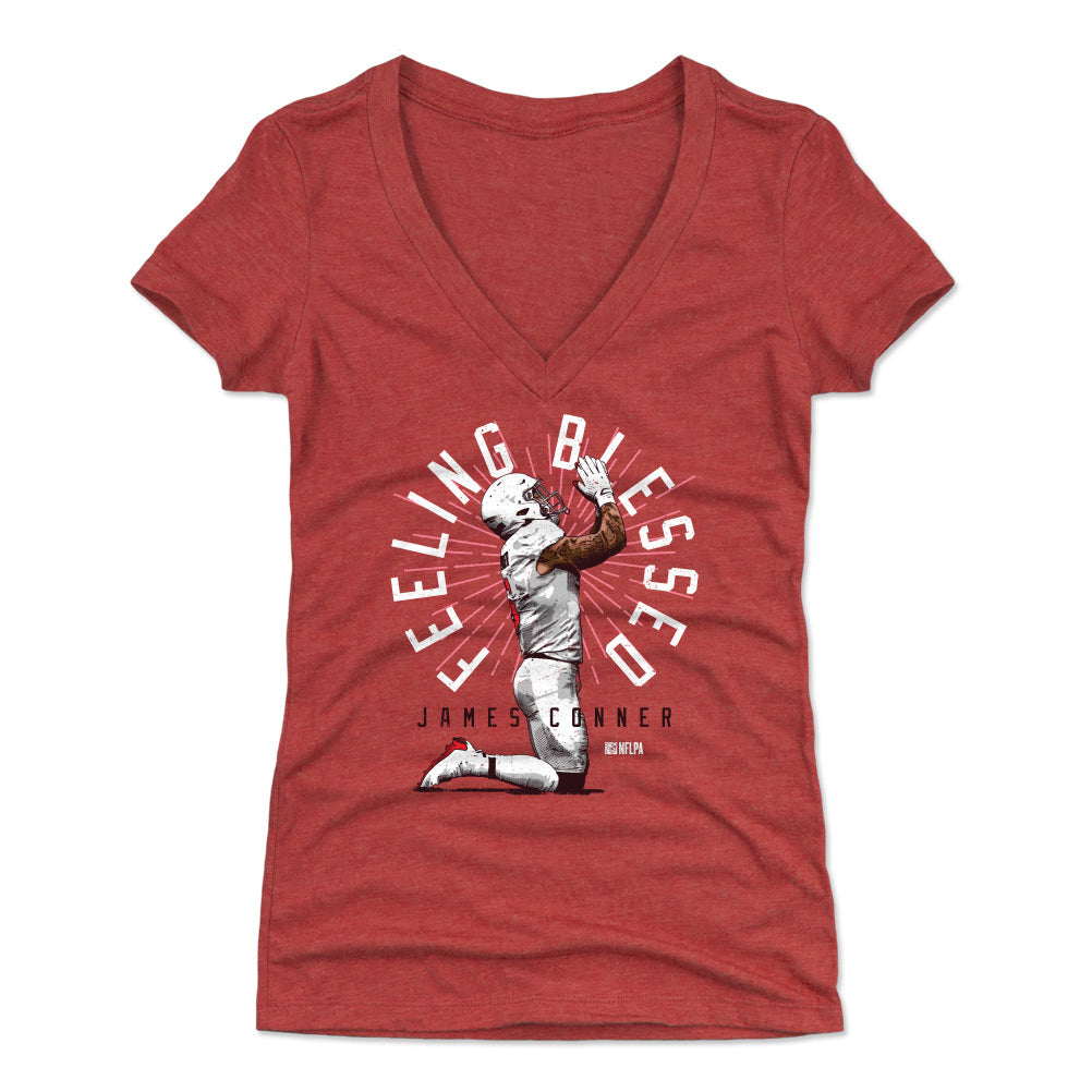 James Conner Women's V-Neck T-Shirt | 500 LEVEL