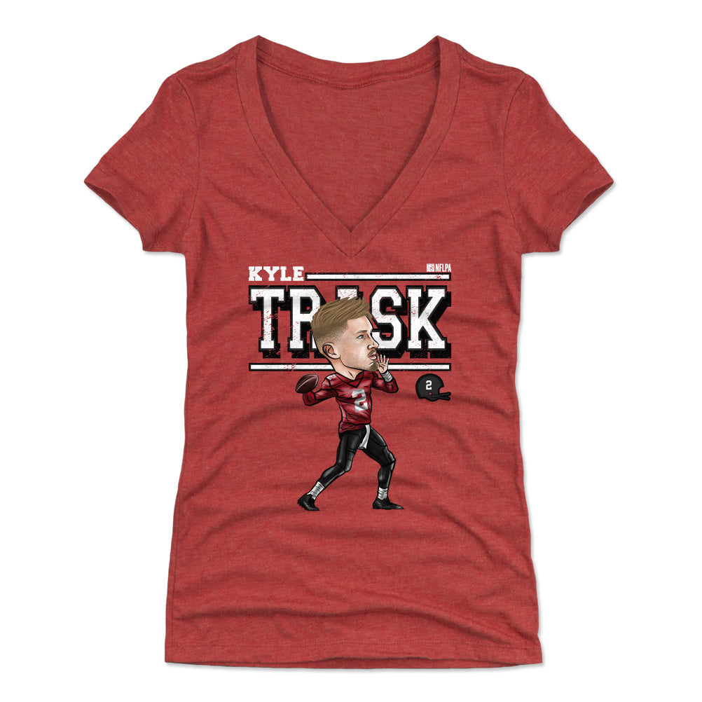 Kyle Trask Women&#39;s V-Neck T-Shirt | 500 LEVEL