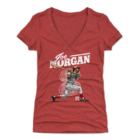 Joe Morgan Women's V-Neck T-Shirt | 500 LEVEL