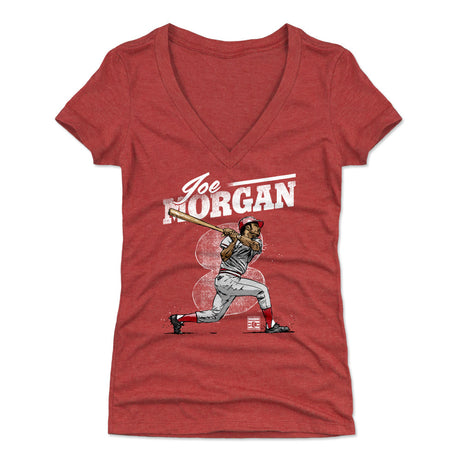 Joe Morgan Women's V-Neck T-Shirt | 500 LEVEL