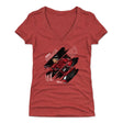 Chris Chelios Women's V-Neck T-Shirt | 500 LEVEL